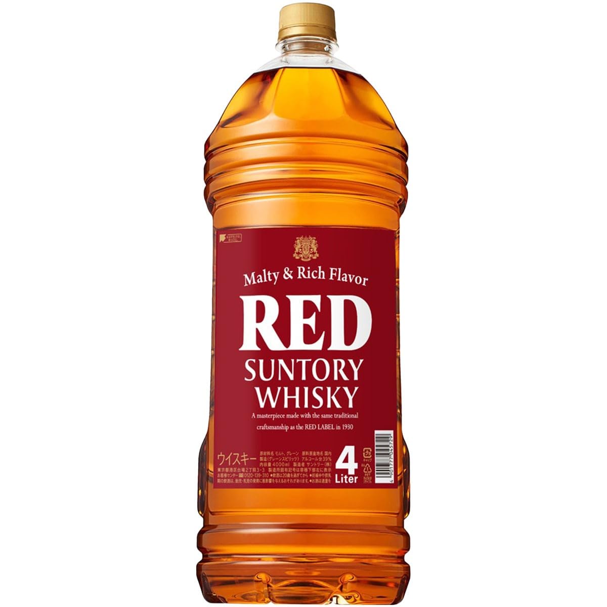 Amazon.co.jp: サントリー 大レッド 4000ml : 食品・飲料・お酒