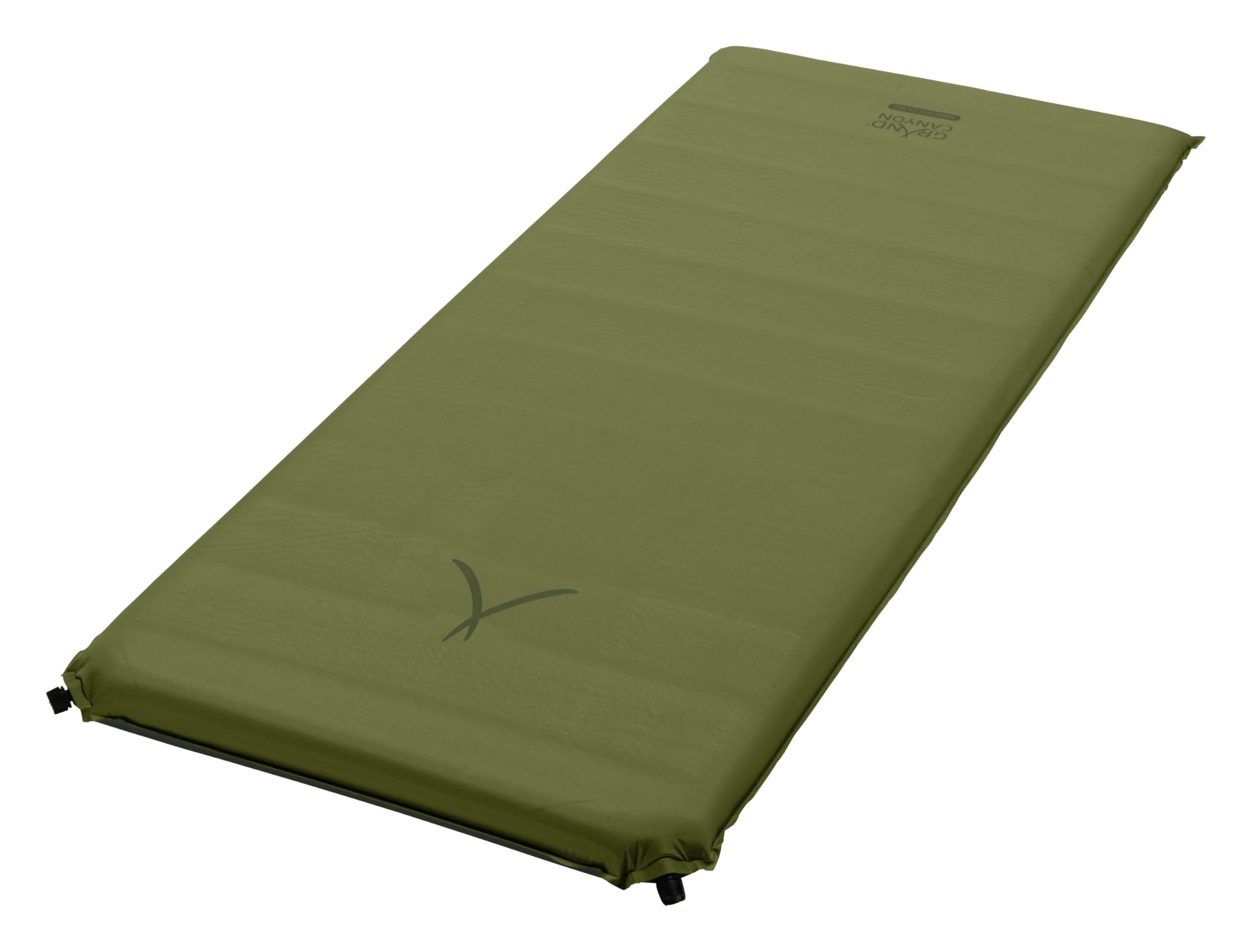 GRAND CANYON Matte Hancock 10.0 XW Selbstaufblasende Campingmatte, 198 x 76 cm, 10 cm Komfortschaum, R-Wert 9.0 bis -43 °C, extra breit & maximal komfortabel Nutria Brown, Einheitsgrösse