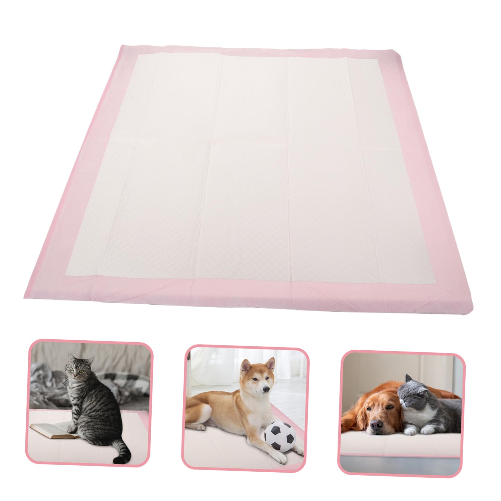 Welpen Trainingspads Rosa 1 Beutel für Hunde und Katzen