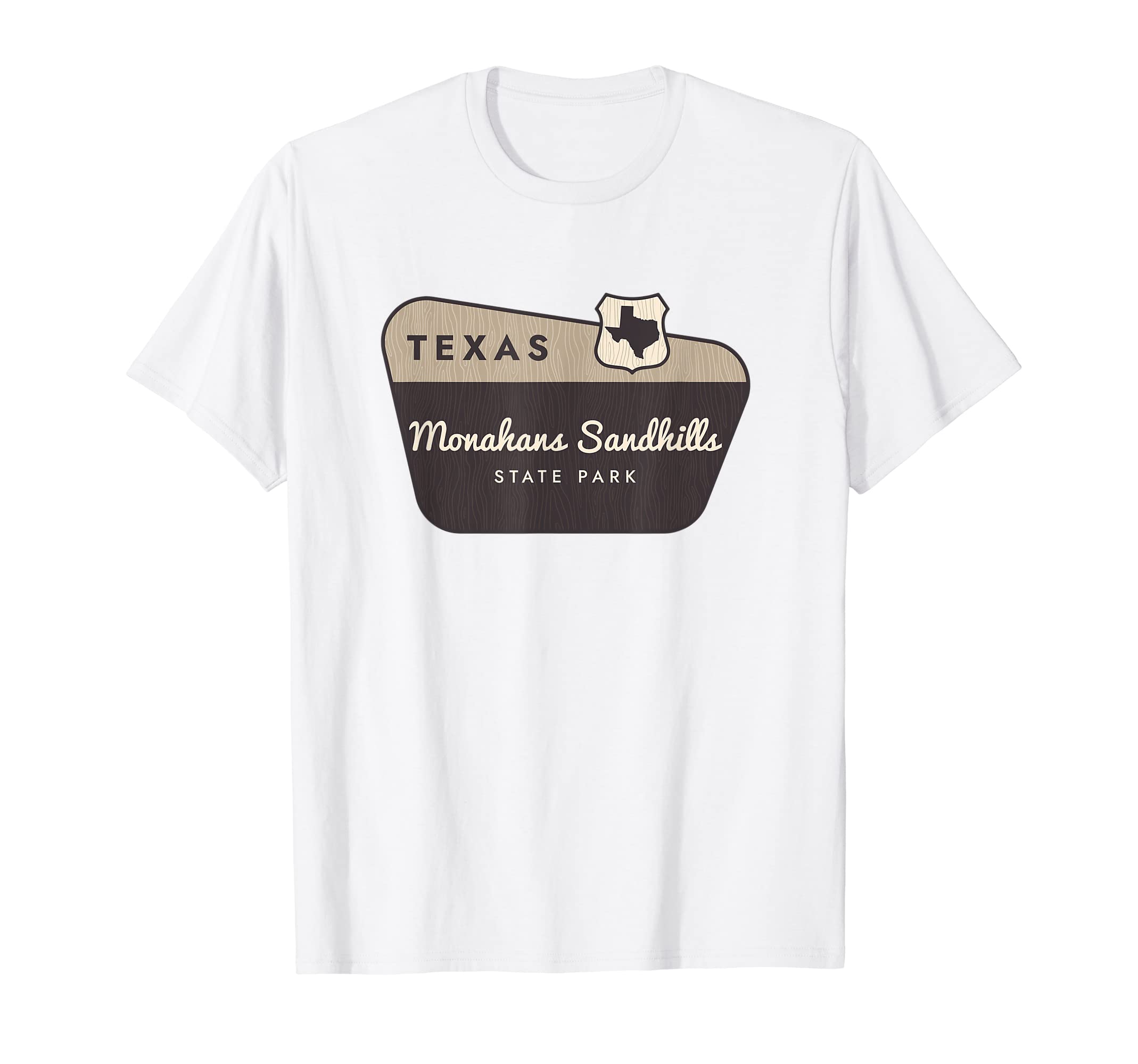 Monahans Sandhills State Park Texas TX Welcome Sign Vacation T-Shirt