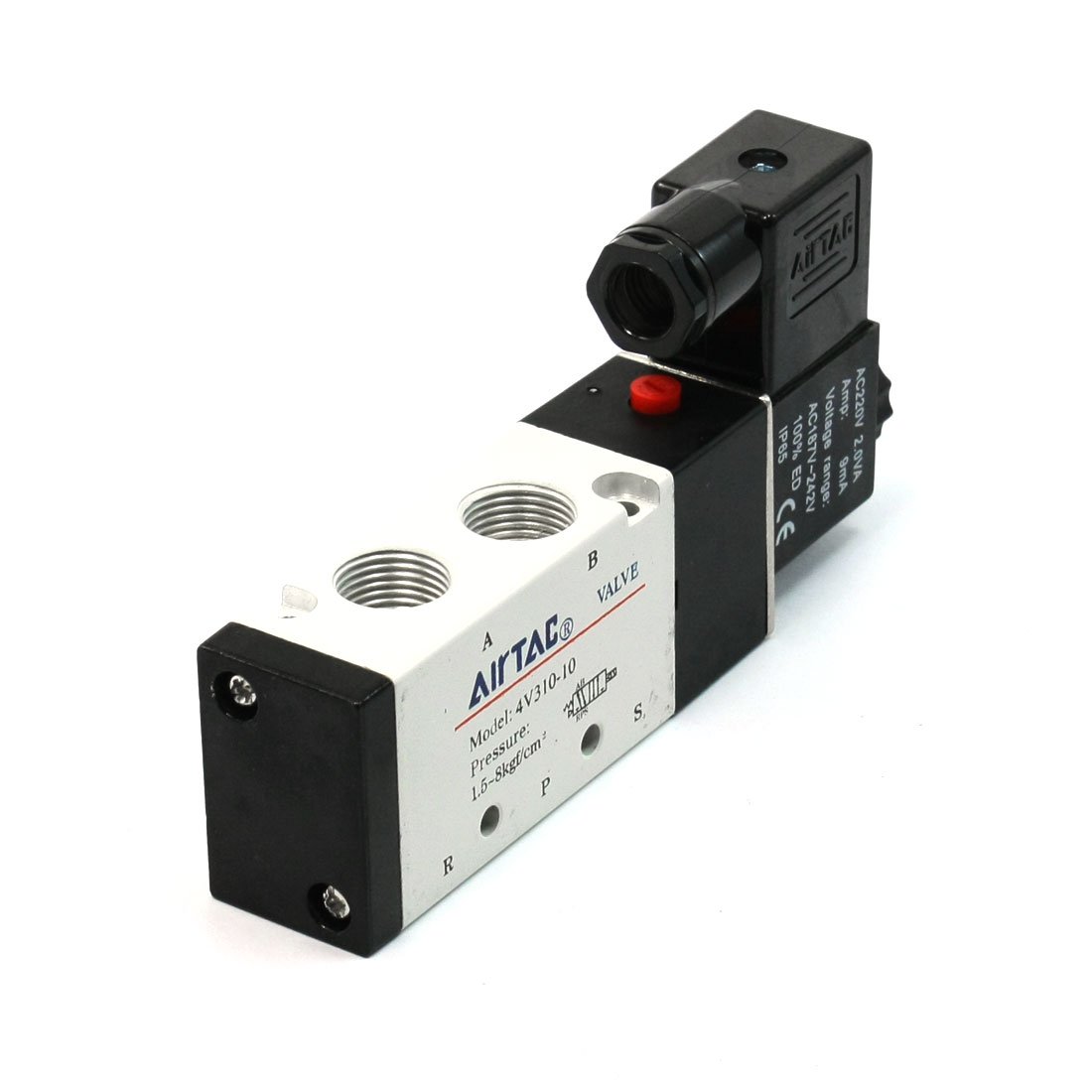 Électrovanne pneumatique 5 voies 220VAC pour piloter vos vérins air 9mA