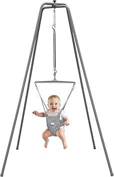 ジョリージャンパー　エリートモデル Amazon.com : Jolly Jumper Elite (Grey) Baby Exerciser - Sturdy