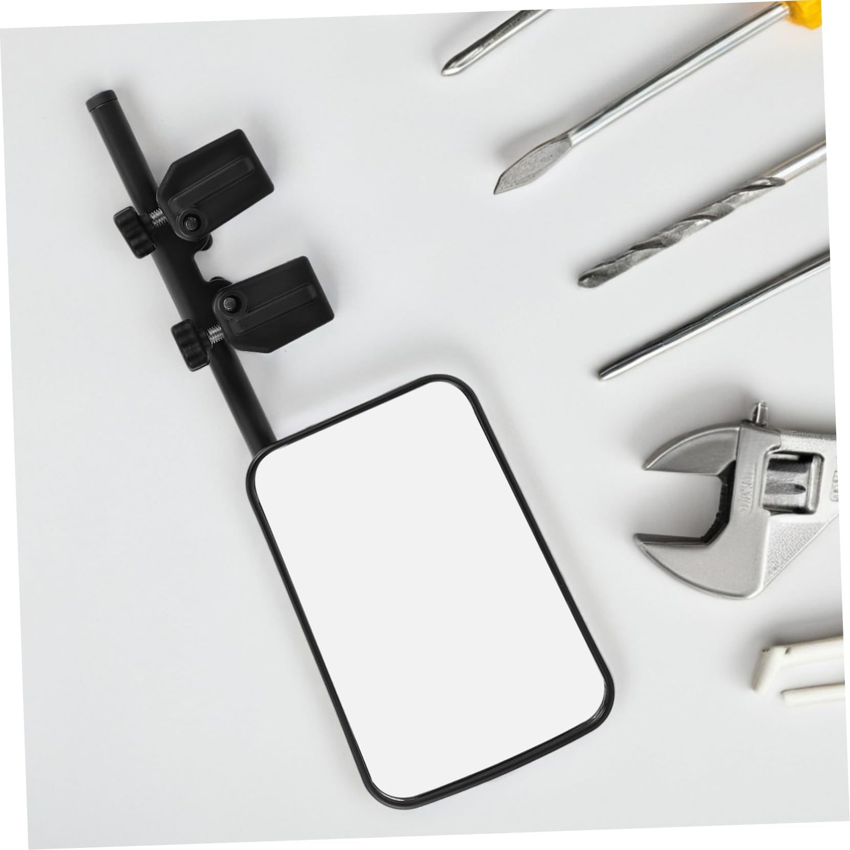 Mikikit 2 Piezas Espejo Retrovisor De Camioneta Clip Para Coche Extensiones De Espejo Retrovisor Gran Angular Para Remolque Seguro y Vehículos Recreativos Para Remolque De Camión