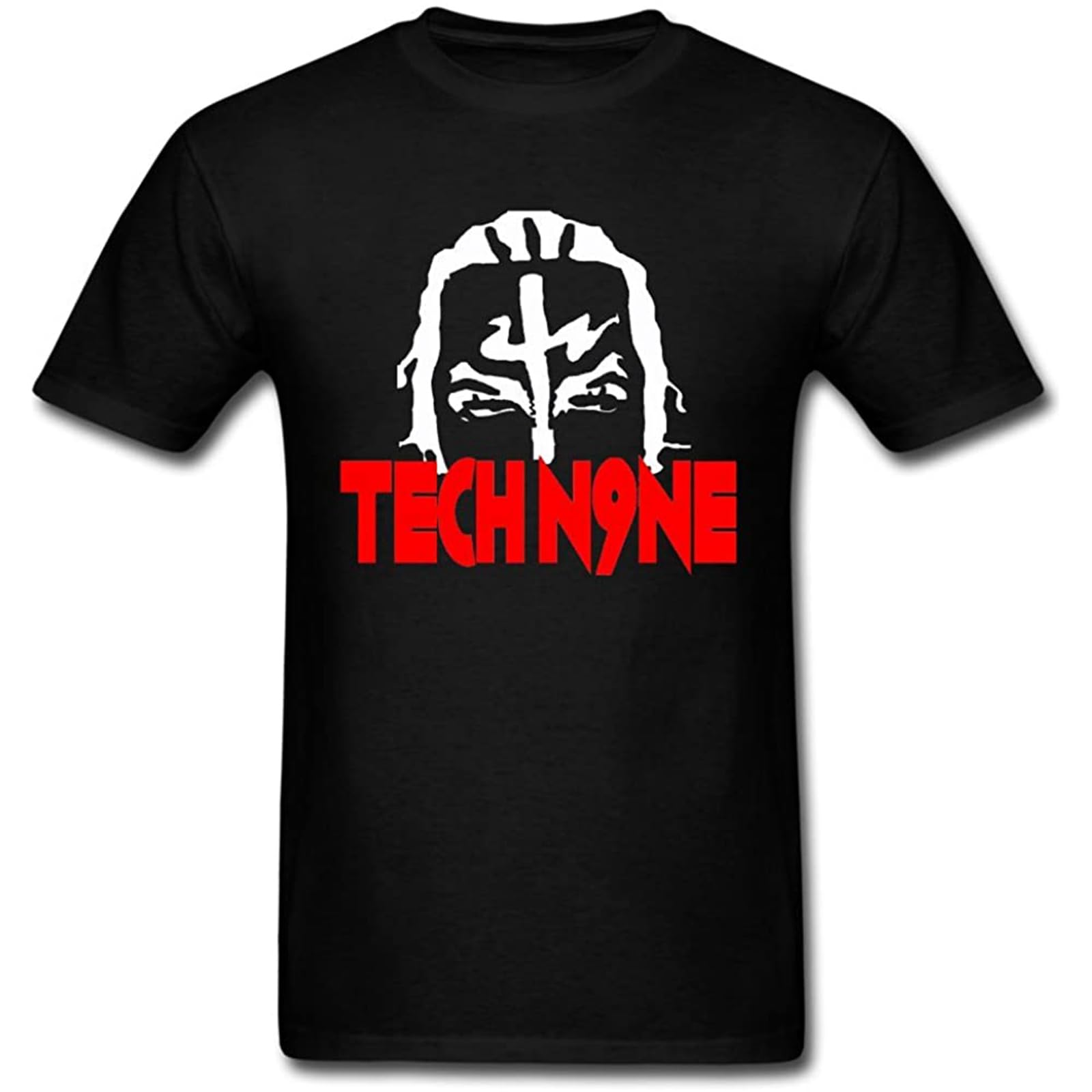 SIBOERHandsome On Discount Tech N9Ne Logo Males Tee Shirt Black