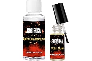 Spirit Gum Adhesive and Remover Kit for Pro Nose & Scar Effects