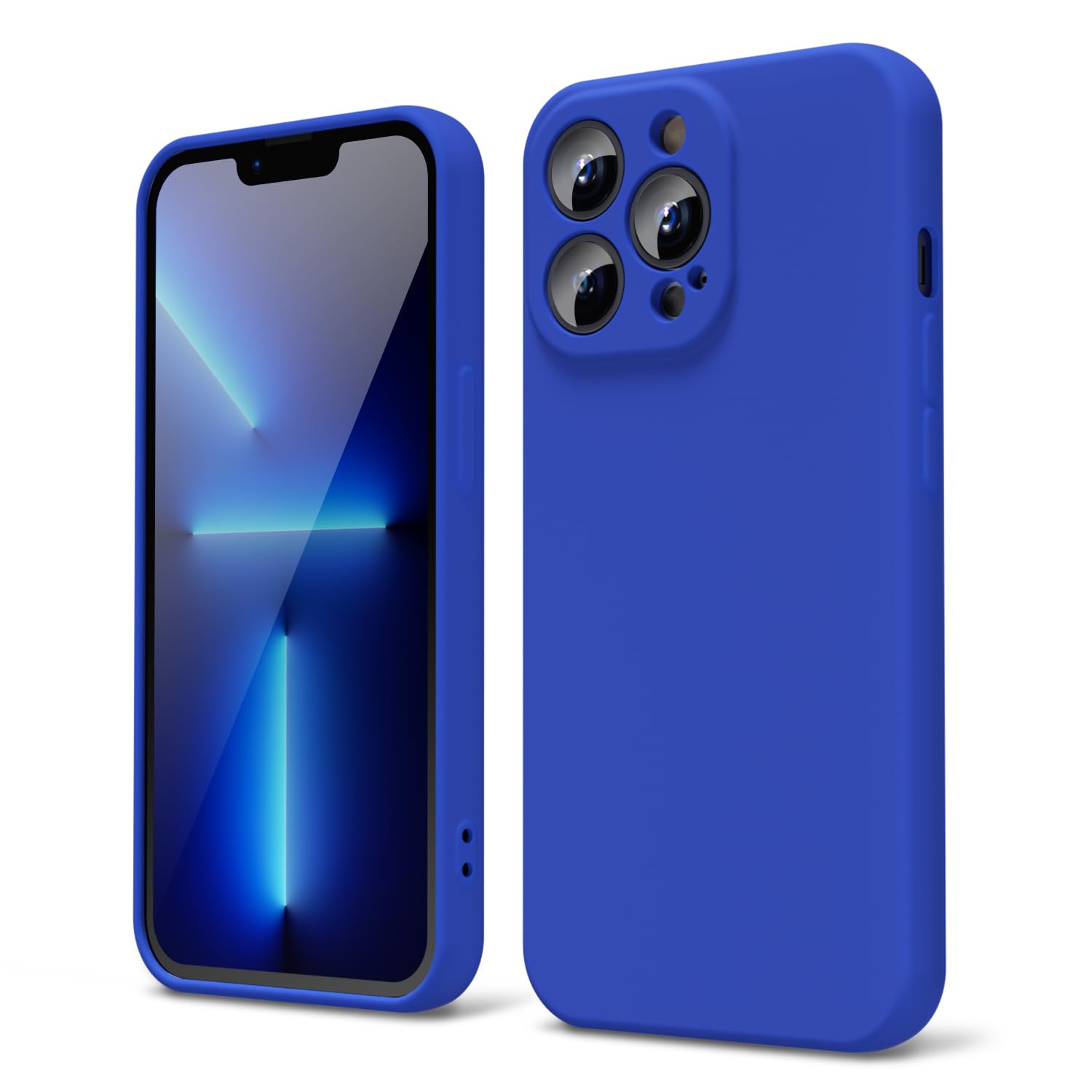 oakxco for iPhone 16 Pro Max Case Liquid Silicone, Soft Rubber Gel Elegant Aesthetic Basic Simple Cover, Cute Thin Slim TPU Matte Solid Color Plain Smooth Case for Women Girl, Light Pink — view 914