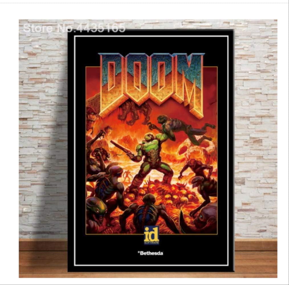 Dpfry Canvas Picture Ultimate Doom Game Poster Halo Video Game Wall Art Picture Living Room Poster Home Decoration Print Kp48s 40x60cm Without Frame Amazon Co Uk Home Kitchen Dpfry Canvas Picture Ultimate Doom Game Poster Halo Video Game Wall Art Picture Living Room Poster Home Decoration Print Kp48s 40x60cm Without Frame Amazon Co Uk Home Kitchen