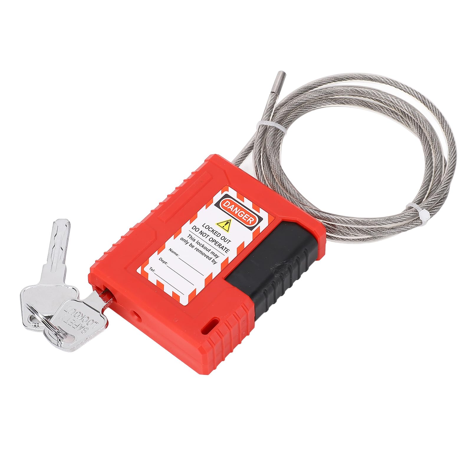 Circuit Breaker Lockout Lockout Tagout Cable Lock, Lockout Tagout Steel ...