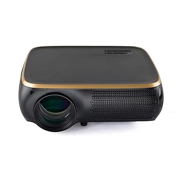 Myra Q10 7200 Lumens Native 1080P Projector with 4D Keystone Home Theatre Projector