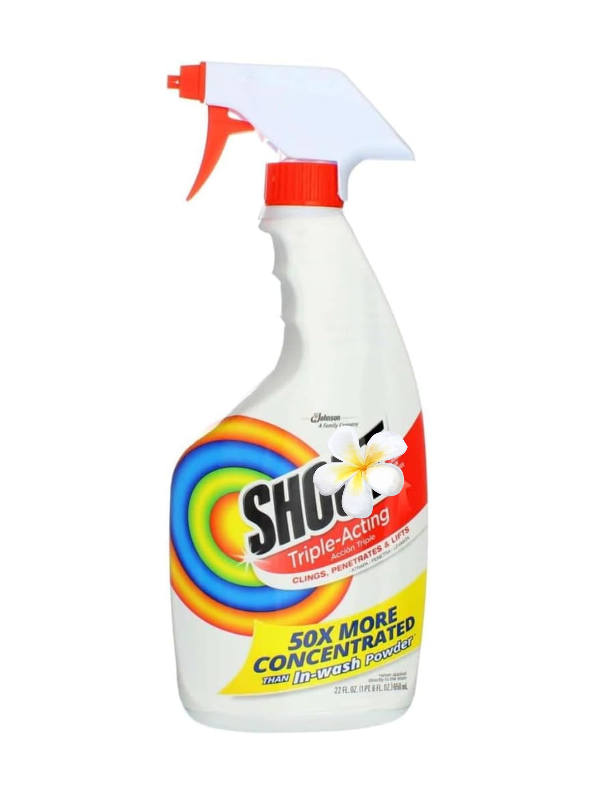 Shout Laundry Stain Remover Trigger Spray, 22 Fl Oz, pack of 3, by Litezout