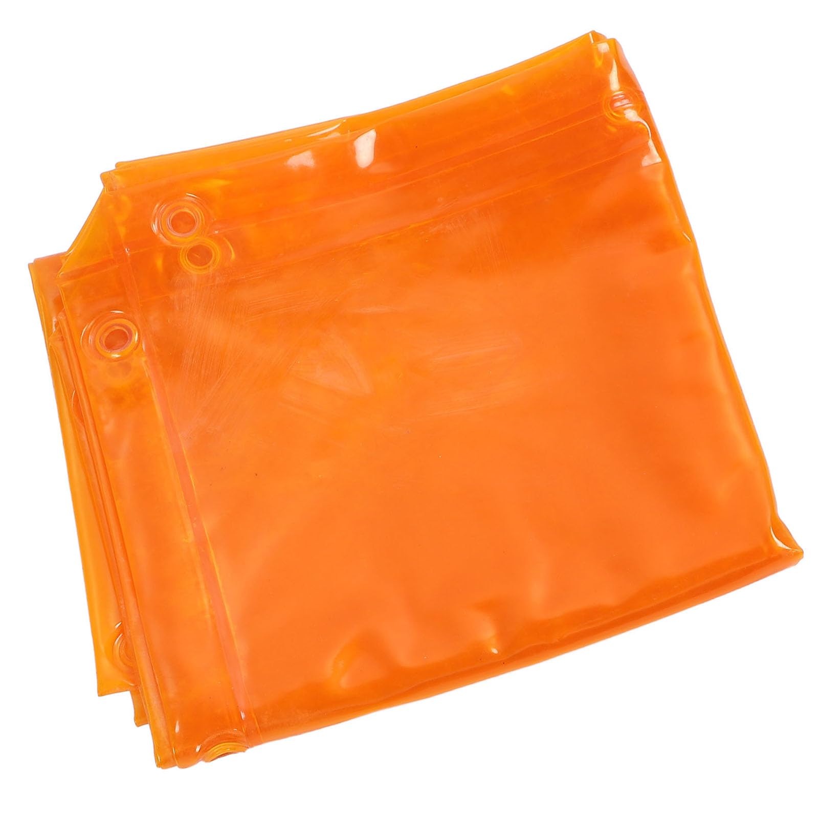 Sxhlseller Rideau de Soudage de sécurité Résistant aux UV, qualité 6, Portable et Facile à Ranger pour une Utilisation sur les Chantiers Navals, Orange 5,7x5,7 Pieds