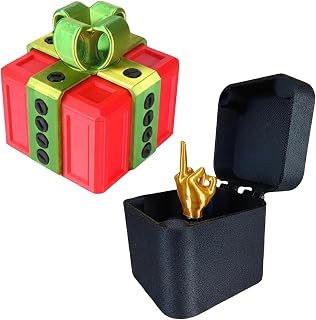 The Prank Box – Annoying Gift Box, The Annoying Present with Finger Surprise, Annoying Nested Screw Gift Box, Annoying Funny 3D Printed Screw Gifts Boxes Ideal for Birthday, Christmas (Style I)