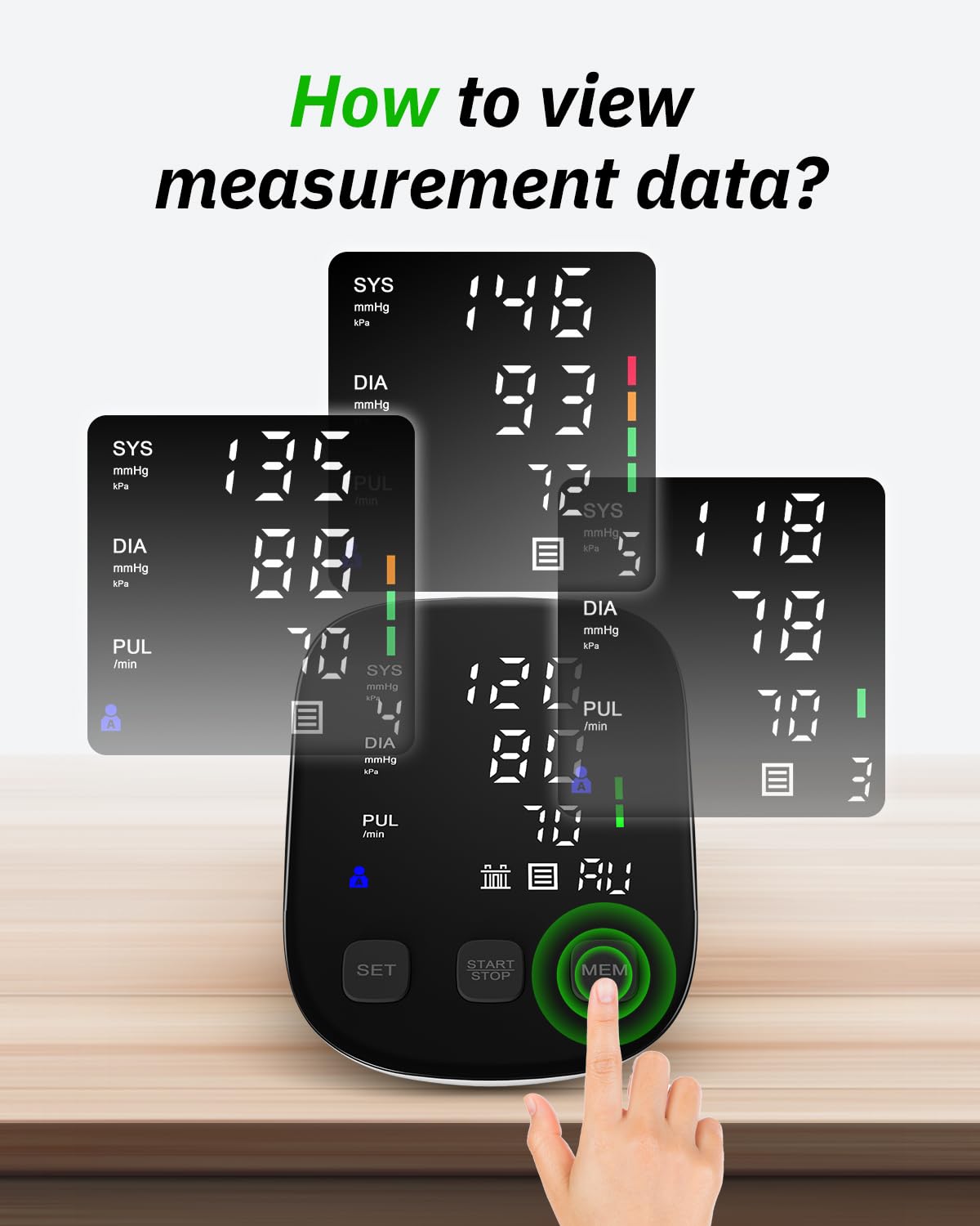 HealthTree Blood Pressure Monitor - Accurate Readings -5 HealthTree Blood Pressure Monitor - Accurate Readings -5