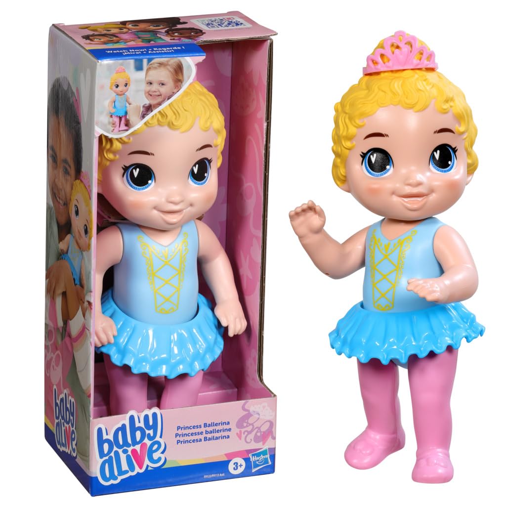 Baby Alive Princess Ballerina Blonde Hair Baby Doll, Toys for 3 Year Old Up, 10.25 Inches/26 Centimeters (B0CPXJZ5NY) Amazon Price History, Amazon Price Tracker