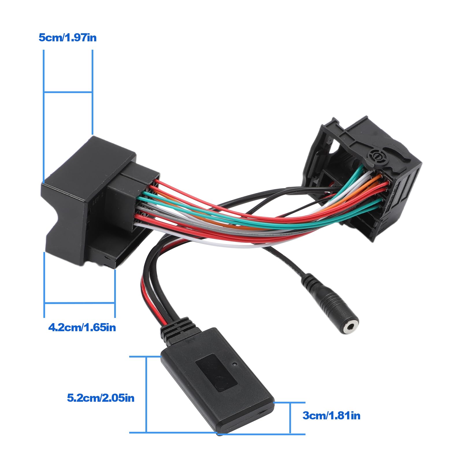 Aux Bluetooth 5.0 Audio-Adapter mit Mikrofon für Z4 E85 E86 X3 E83 Mini Cooper R50 S R53 JCW