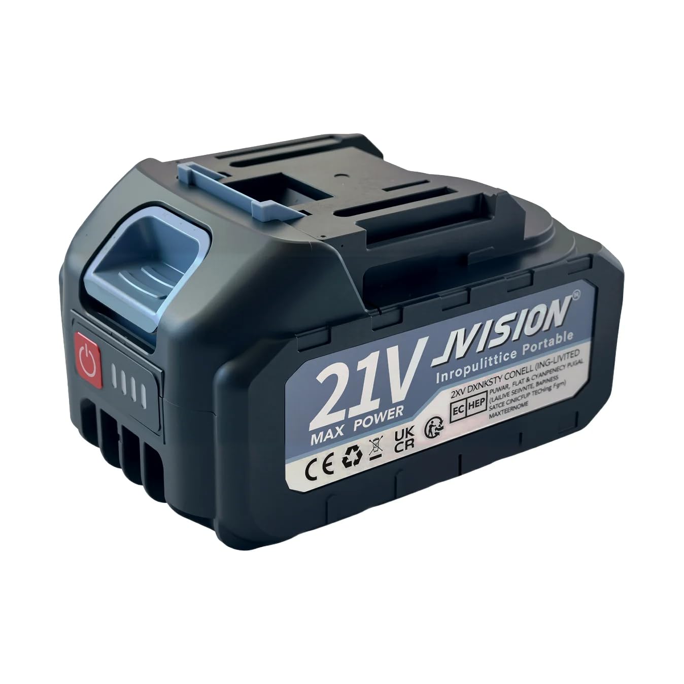 JVISION Cordless Pressure Washer 21V Li-ion Rechargeable Battery