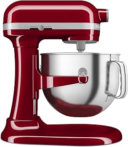 KitchenAid 7 Quart Bowl-Lift Stand Mixer, Empire Red, KSM70SKXXER