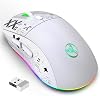 mice Computer Gaming hxsj T90 2.4G Wireless Mechanical Gaming Ergonomic Design 10 Million Keystroke Lifetime 3600DPI 11 Modes