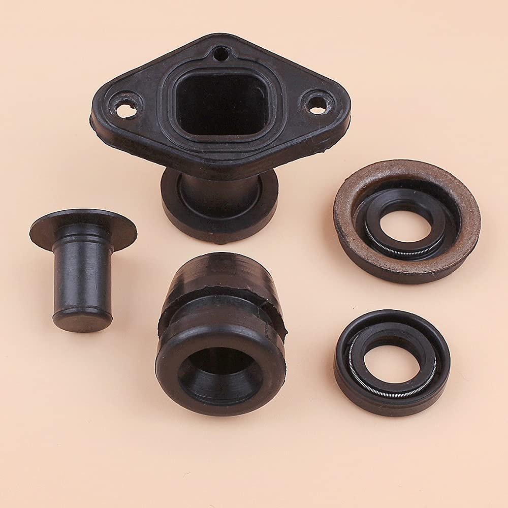 3 Soufflets Collecteur D'admission Pour Tronçonneuse 2500 25CC - Compatible Zenoah Komatsu G2500 Et Modèles Chinois - En Fer, Remplacement Facile - 4