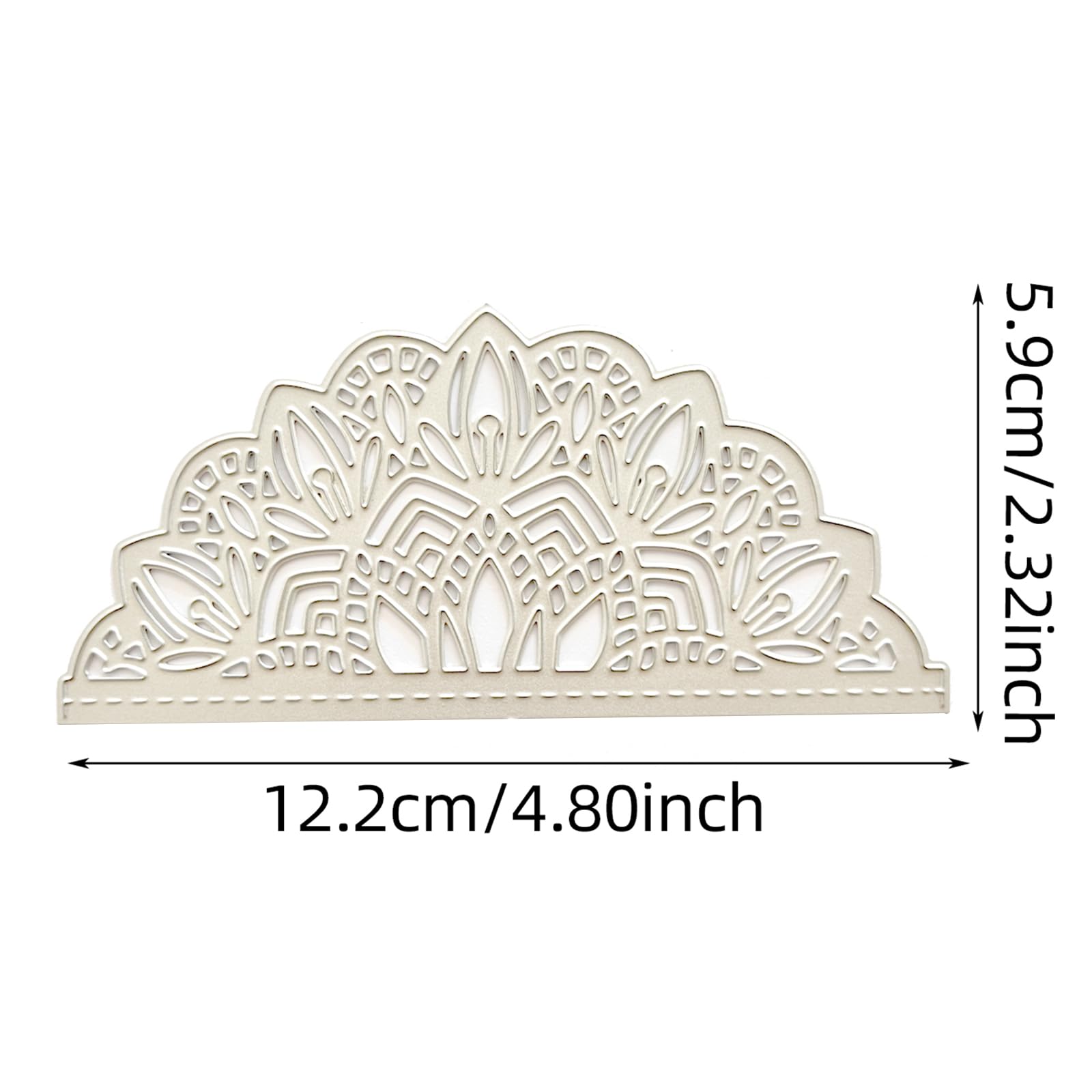 Biglietto D'auguri Pizzo Metallo Fustelle Per Fai Da Te Scrapbooking