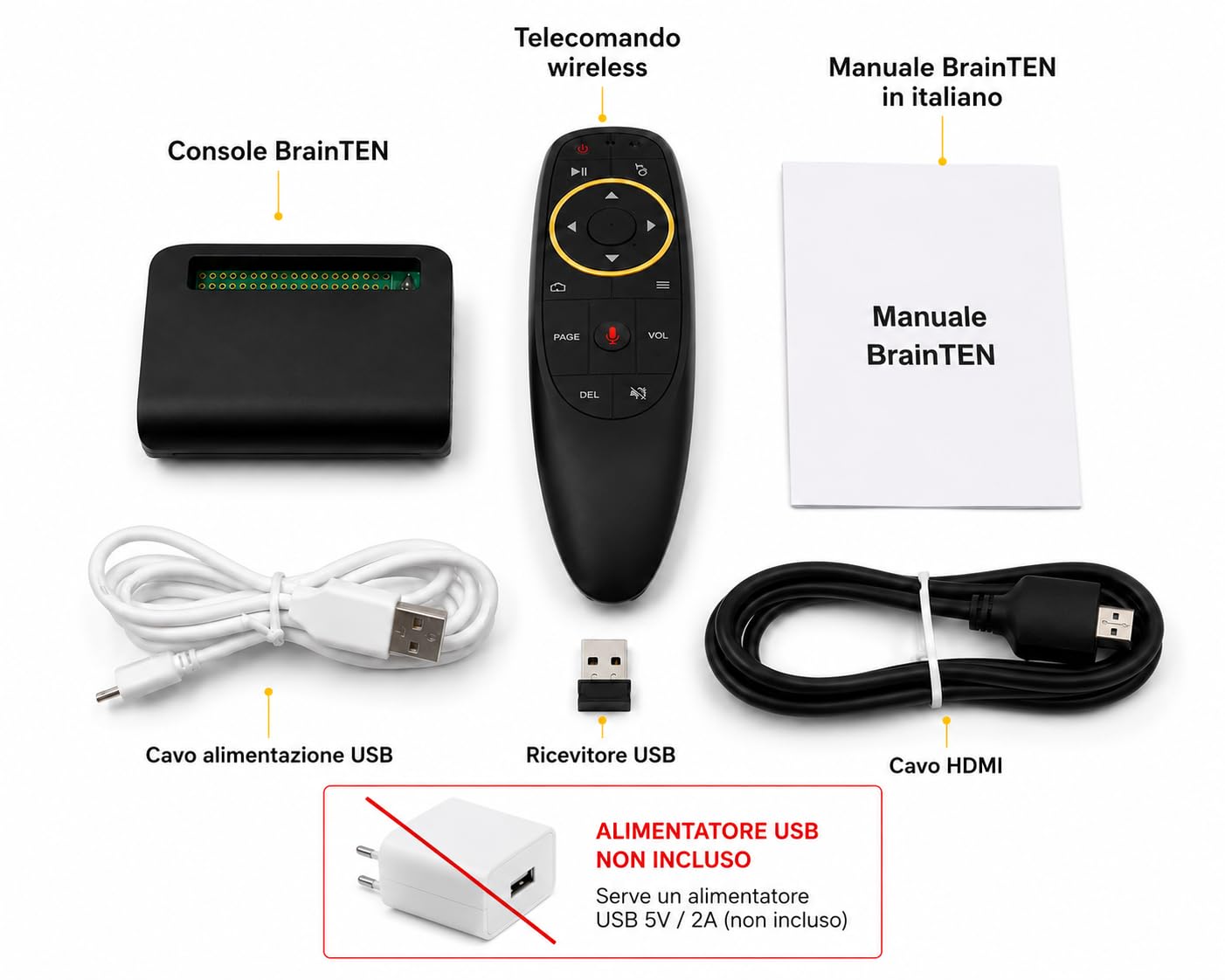 BrainTEN – Console per TV con 20+ Giochi Mentali per Anziani