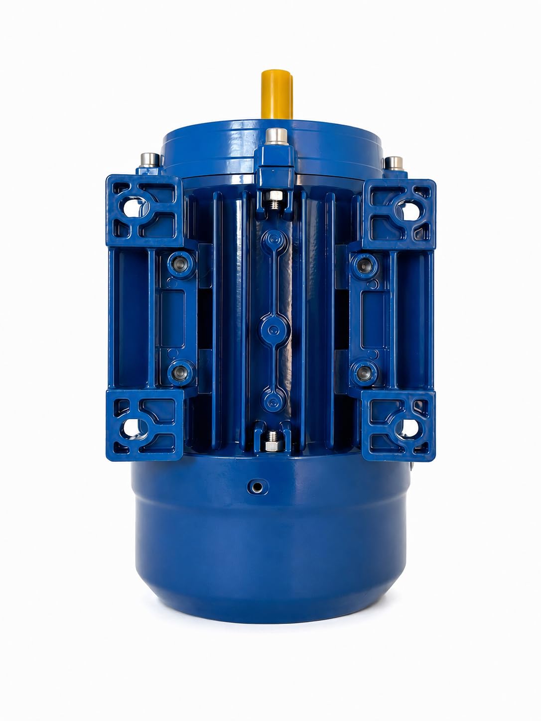 Drehstrommotor 0,37 kW 1400 U/min 230/400V, Elektromotor Bauform 71 IMB3, Asynchronmotor IP55, Elektromotoren robuste Dreiphasen für Kompressor und Pumpe, Professional Motor 4-polig Welle 14mm