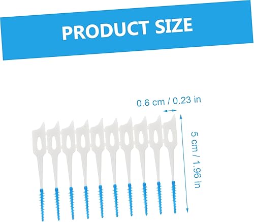 80pcs Soft Interdental Brushes - Portable Dental Cleaners