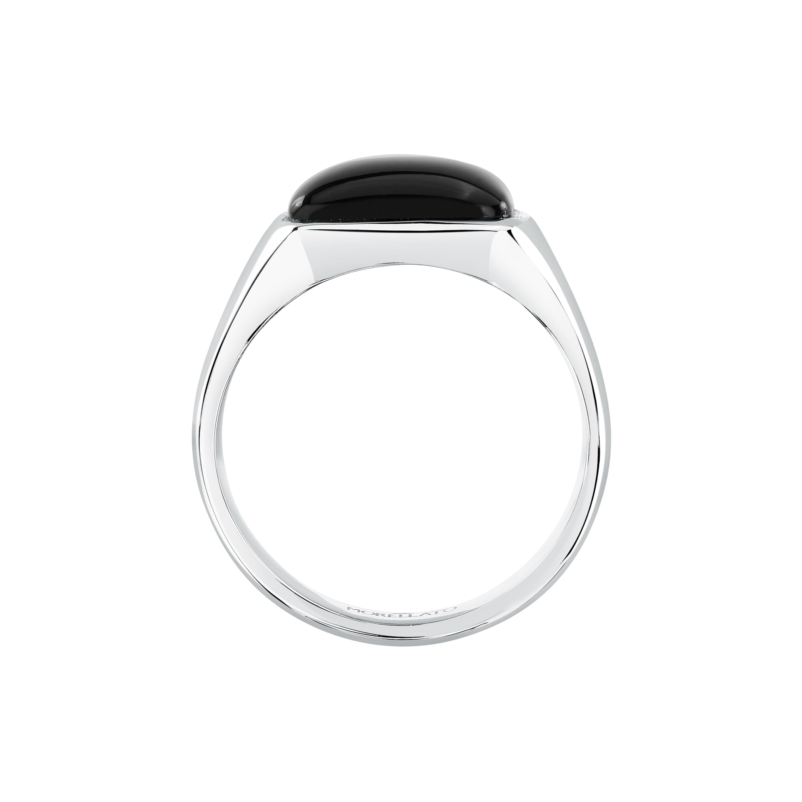 Morellato Anello da uomo in acciaio, agata naturale, collezione Pietre - S1737019