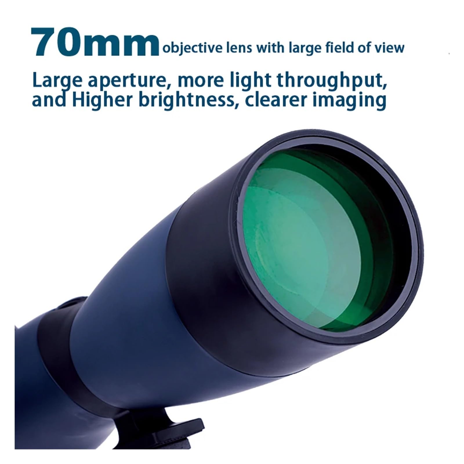 Cannocchiale Zoom 20-75x70 Mm – Prisma BAK4, Antiappannamento, Con Treppiede E Adattatore Smartphone