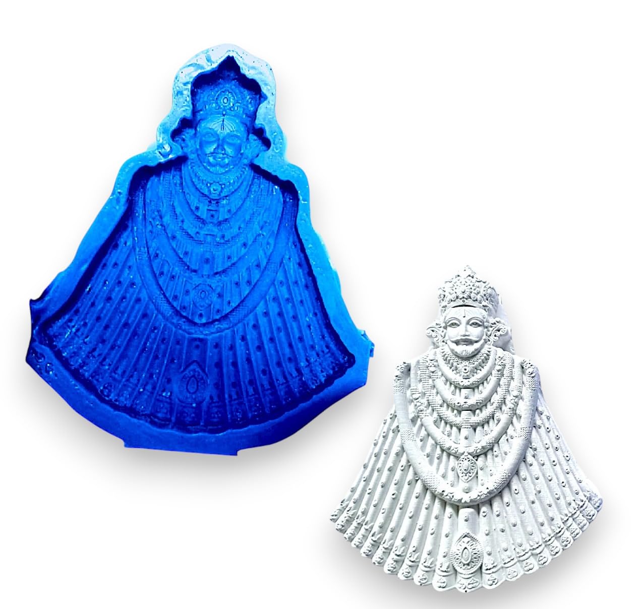 KHATU Shyam JI GOD Decorative Traditional Deity Silicone Mould, Craft Making Tool-picture-17