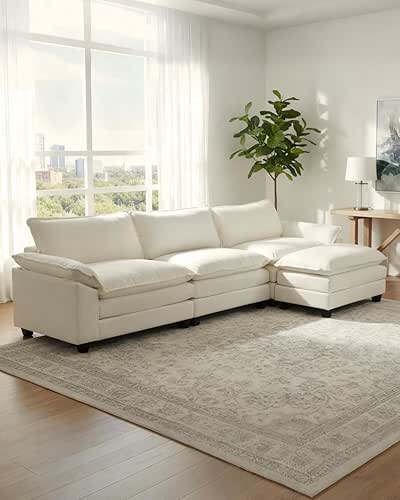 Karl home Sectional Sofa Modular Deep Seat Sofa Couch with