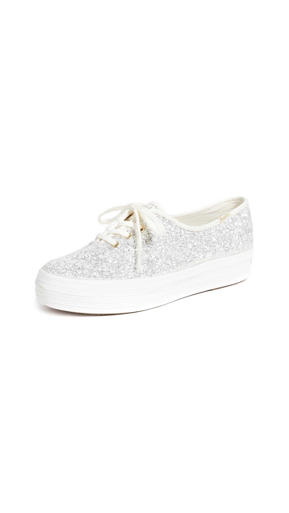 Keds Women's Kate Spade Triple Glitter Sneaker