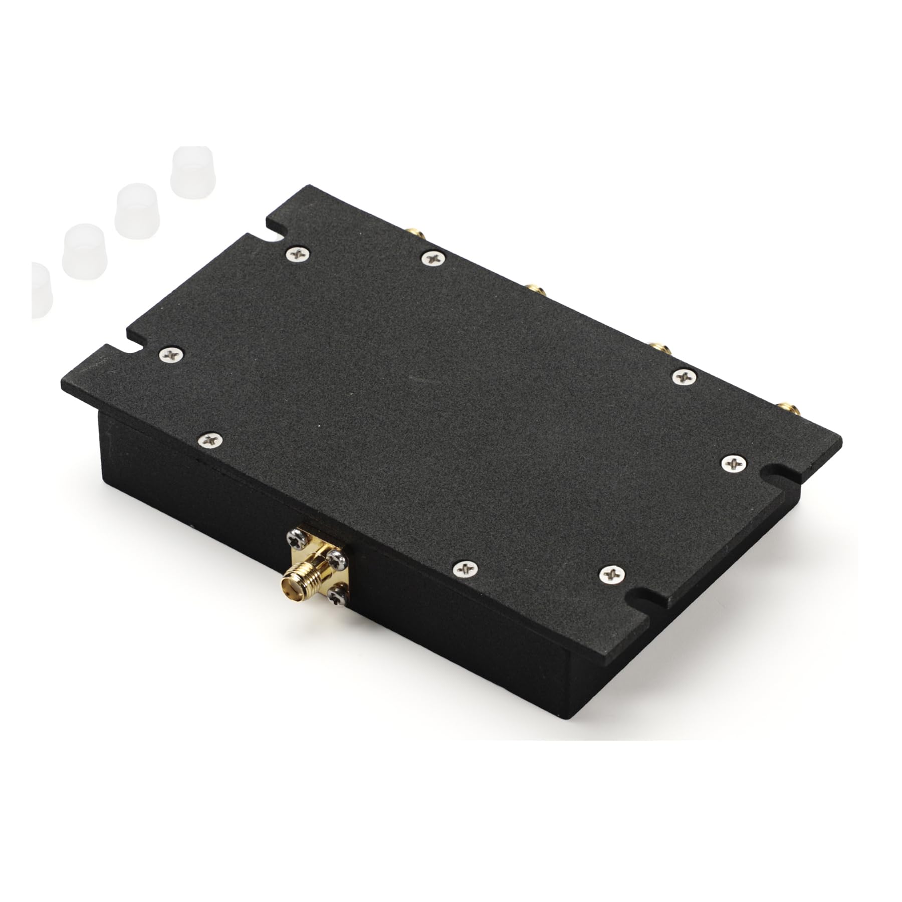 PL-XX GPS/Galieo/Gnss 2-Ways/3-Way/4-Way Antenna Power Splitter 1100-1700MHz GPS Diviseur d’antenne diviseur Antenna Divider for Navire Maritime Marine Networking (4-Way SMA-Female)