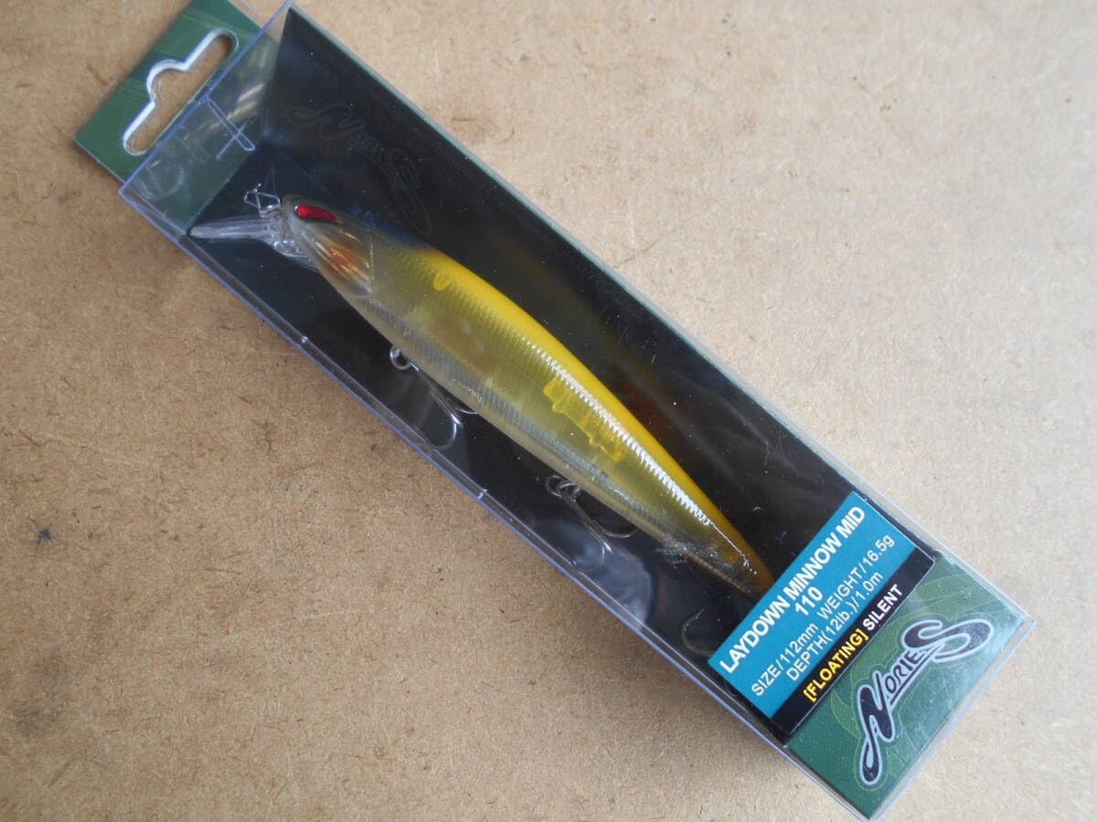 ノリーズ　レイダウンミノーミッド110 4個セット(伊藤巧・田辺哲男) Amazon.co.jp: ノリーズ レイダウンミノーミッド110