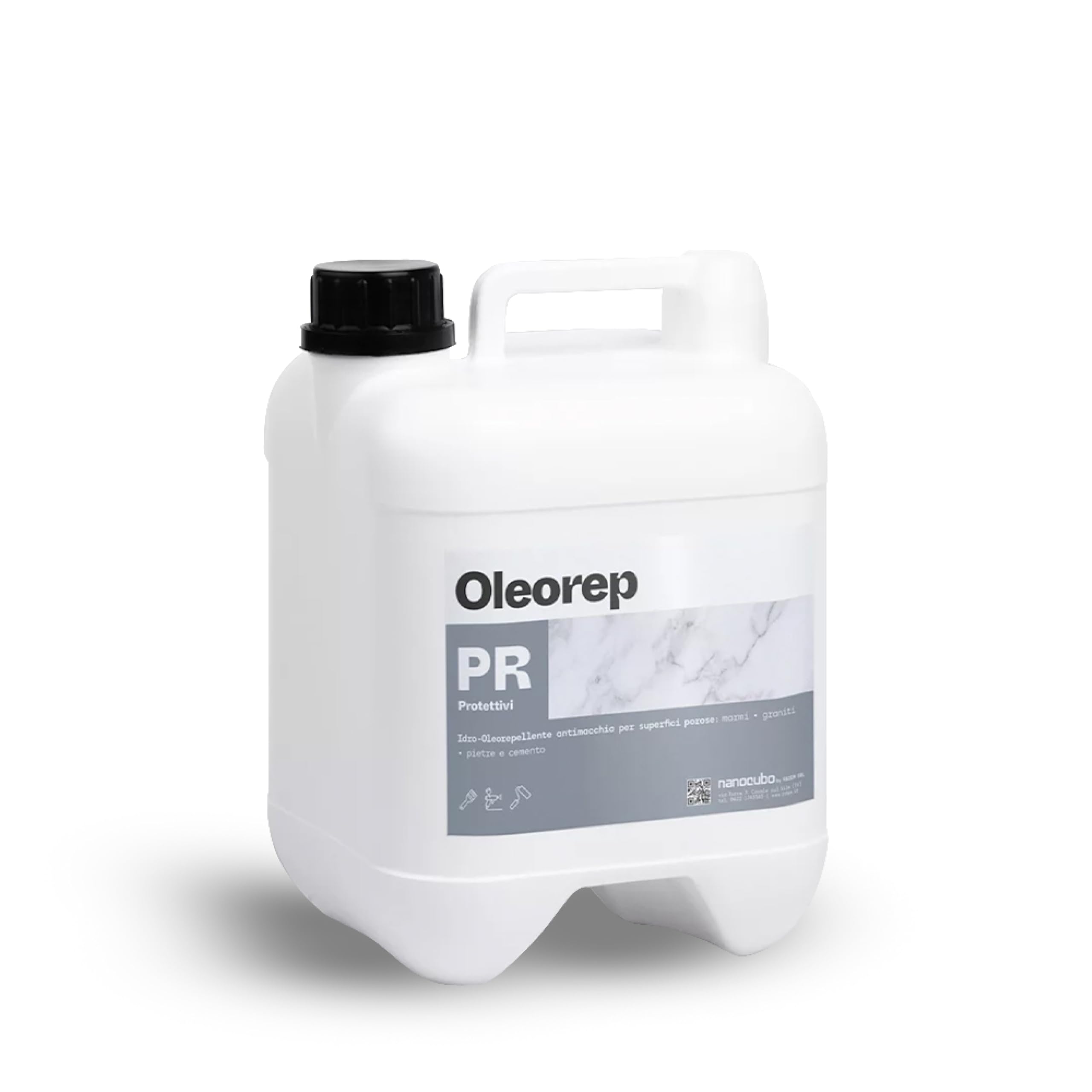 Oleorep - Protector antimanchas para mármol y granito, hidro-oleófobo, innovador, para superficies porosas de hormigón, piedra y superficies de precio, nanotecnología para la construcción