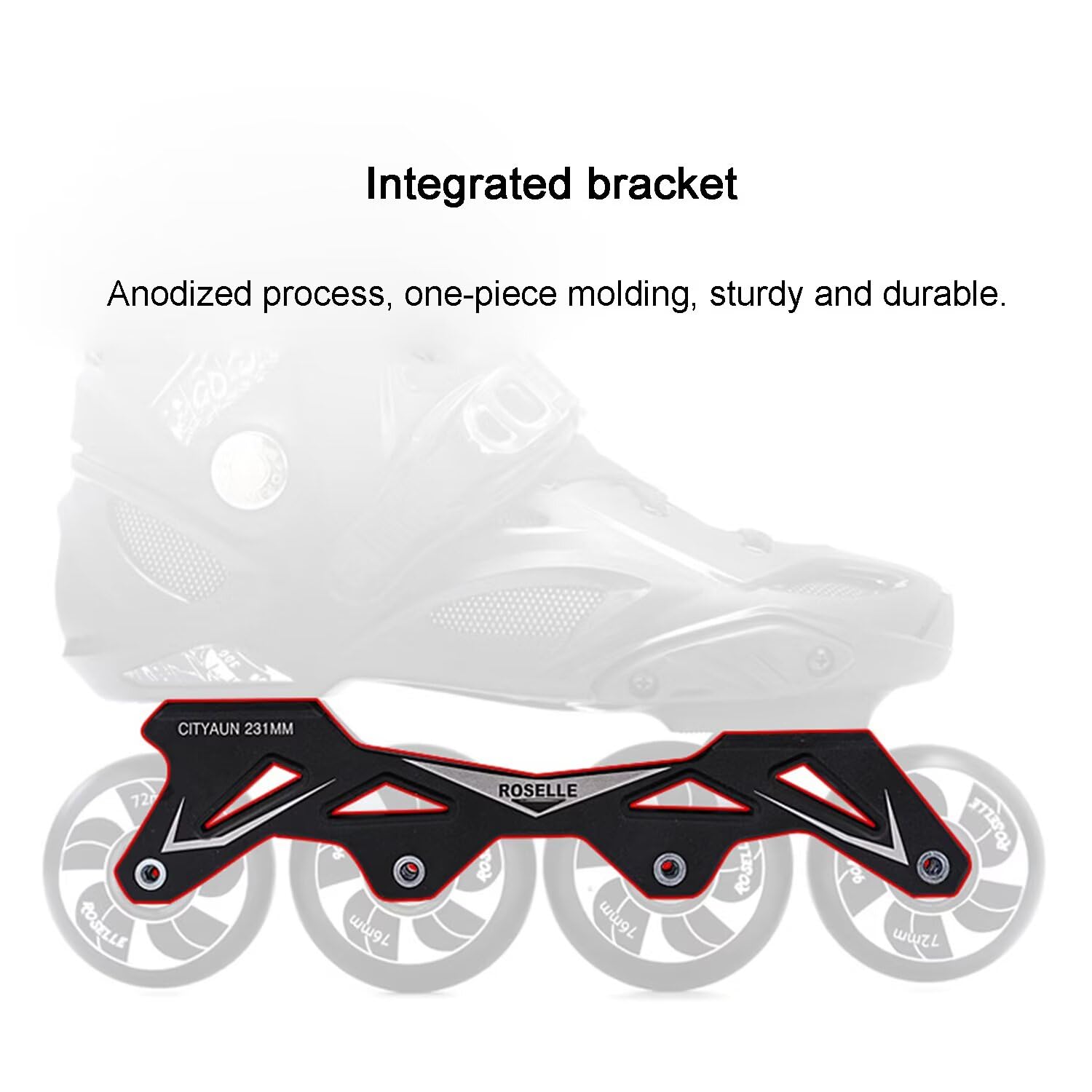 Inline-Skate-Schuhe – Bequeme, atmungsaktive Speed-Racing-Skates mit 4 Rädern, Rollschuhe für Männer, Frauen, Jungen, Mädchen, Street Club