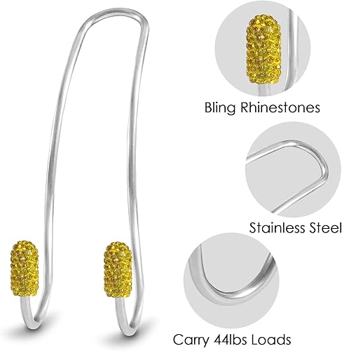 Miniatura 43 de Ganchos organizadores para reposacabezas de asiento de automóvil, organizadores de bolsas, organizador de bolsas y colgador, ganchos de asiento