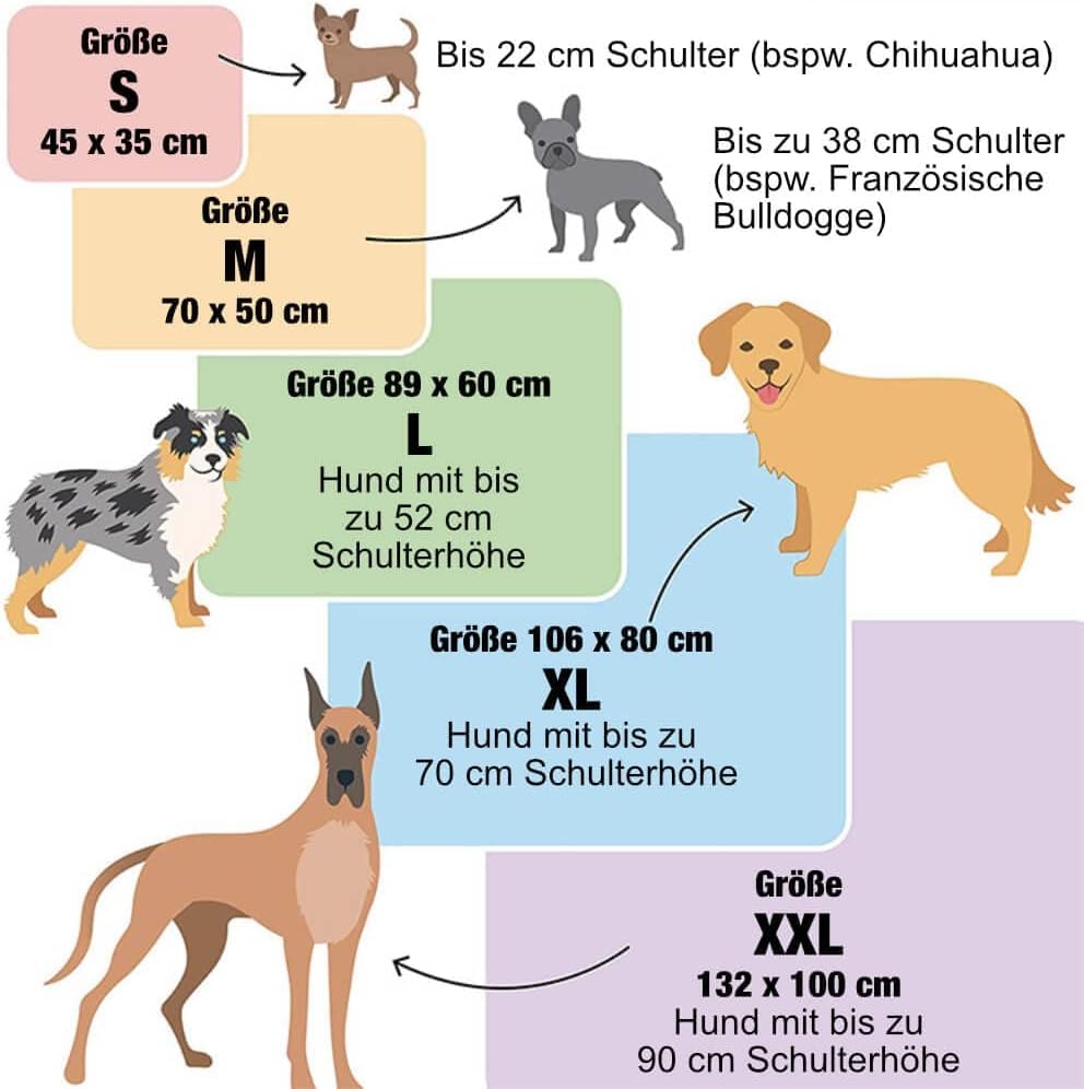 Traumreiter Orthopädisches Hundebett für Große und Mittlere Hunde, Grau, ca. 135x100 cm (Innenmaß ca. 113x78 cm) - Hundekörbchen, Hundekorb, Hundekissen, Hundesofa, Bettchen