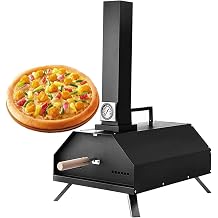 11 Wood Fired Outdoor Pizza Oven Portable Hard Wood Pellet Pizza Oven for Any Outdoor Kitchen