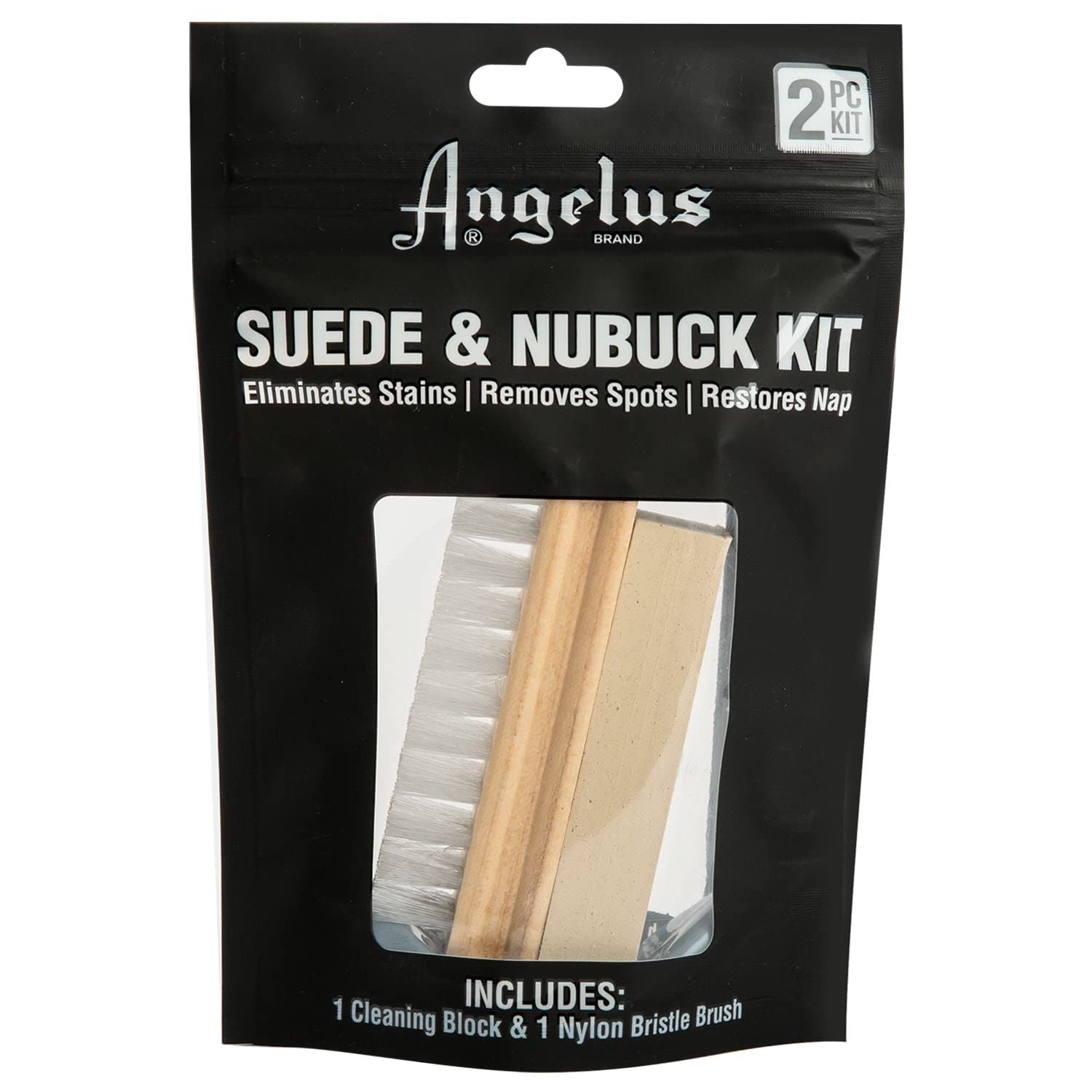 AngelusSuede/Nubuck Cleaner Kit Brown