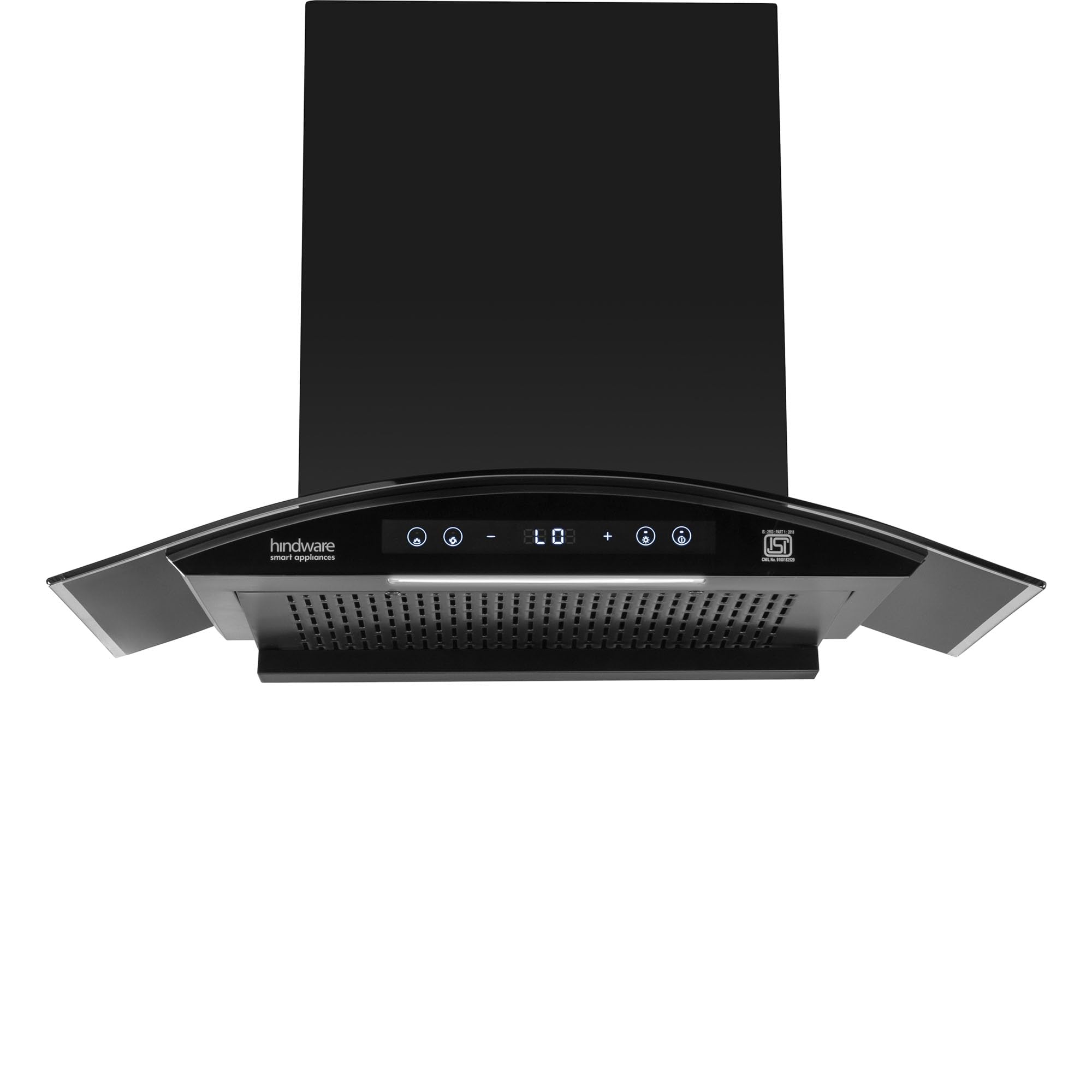 Hindware Smart Appliances Amyra BLDC 75cm | 1400 CMH | Filterless | Autoclean | Curved Glass | Motion Sensor, Touch Control | Wall Mounted Kitchen Chimney | 12 Yrs Warranty on Motor, 3 Yrs on Product-picture-10