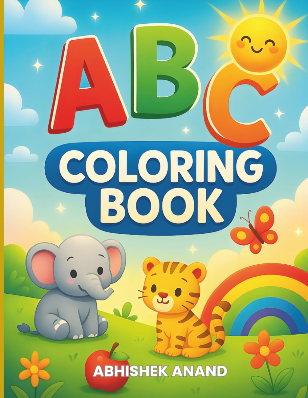 ABC Coloring Book (Coloring Books For Kids)