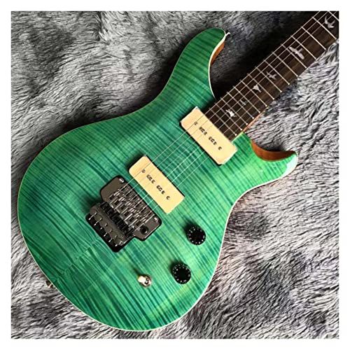 AMINIY Guitare électrique avec Pick-up Full Taille Touche d’érable Panneau en Acajou Jazz Electric Guitar P90 Pickup… - Les Beatles, Paul McCartney, John Lennon, RIngo Starr, George Harrison AMINIY Guitare électrique avec Pick-up Full Taille Touche d'érable Panneau en Acajou Jazz Electric Guitar P90 Pickup… – Image 4