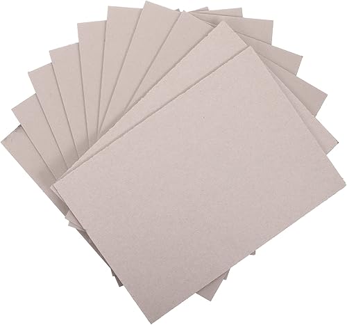 MAGICLULU 10 piezas de tablero de papas fritas, 11.6 x 8 hojas de cartón para encuadernación de libros, manualidades, álbumes de recortes, marco de