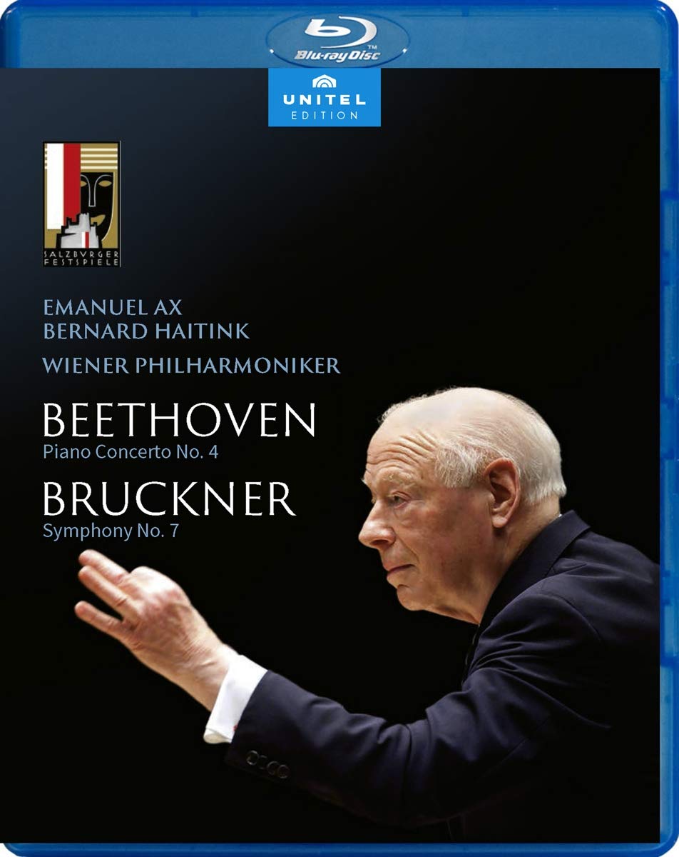 Bernard Haitink ? Farewell Concert at Salzburg Festival: Ludwig van Beethoven: Piano Concerto No. 4, Anton Bruckner: Sym [Blu-ray] [Region Free]