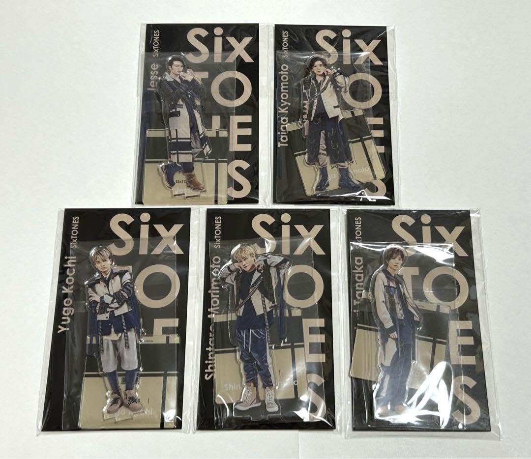 SixTONES アクリルスタンド 5点セット SixTONES 松村北斗 アクリル
