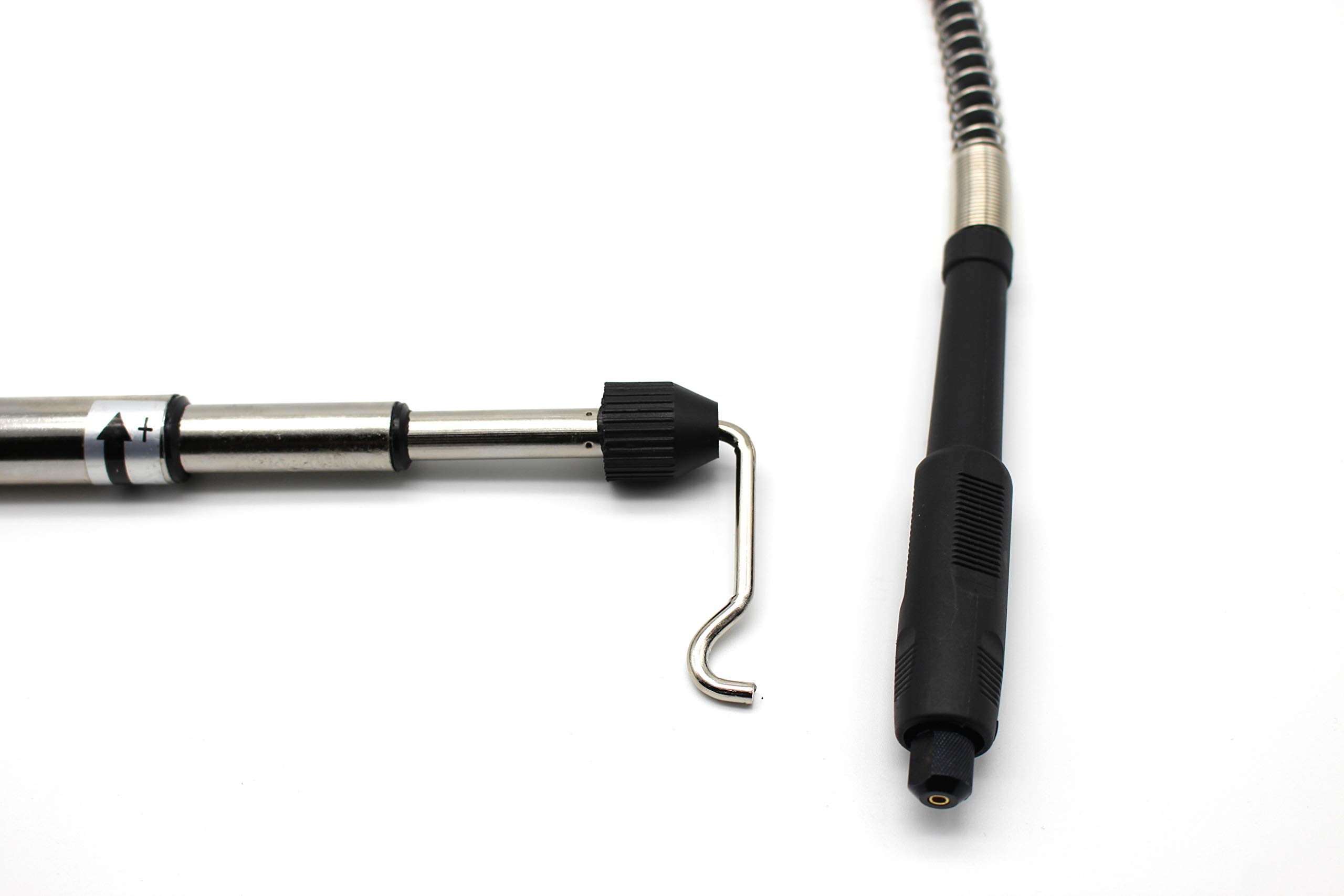 TEMORotary Tool Flex Shaft and Tool Hanger Work Set Compatible for Dremel Foredom and Other Rotary Tools