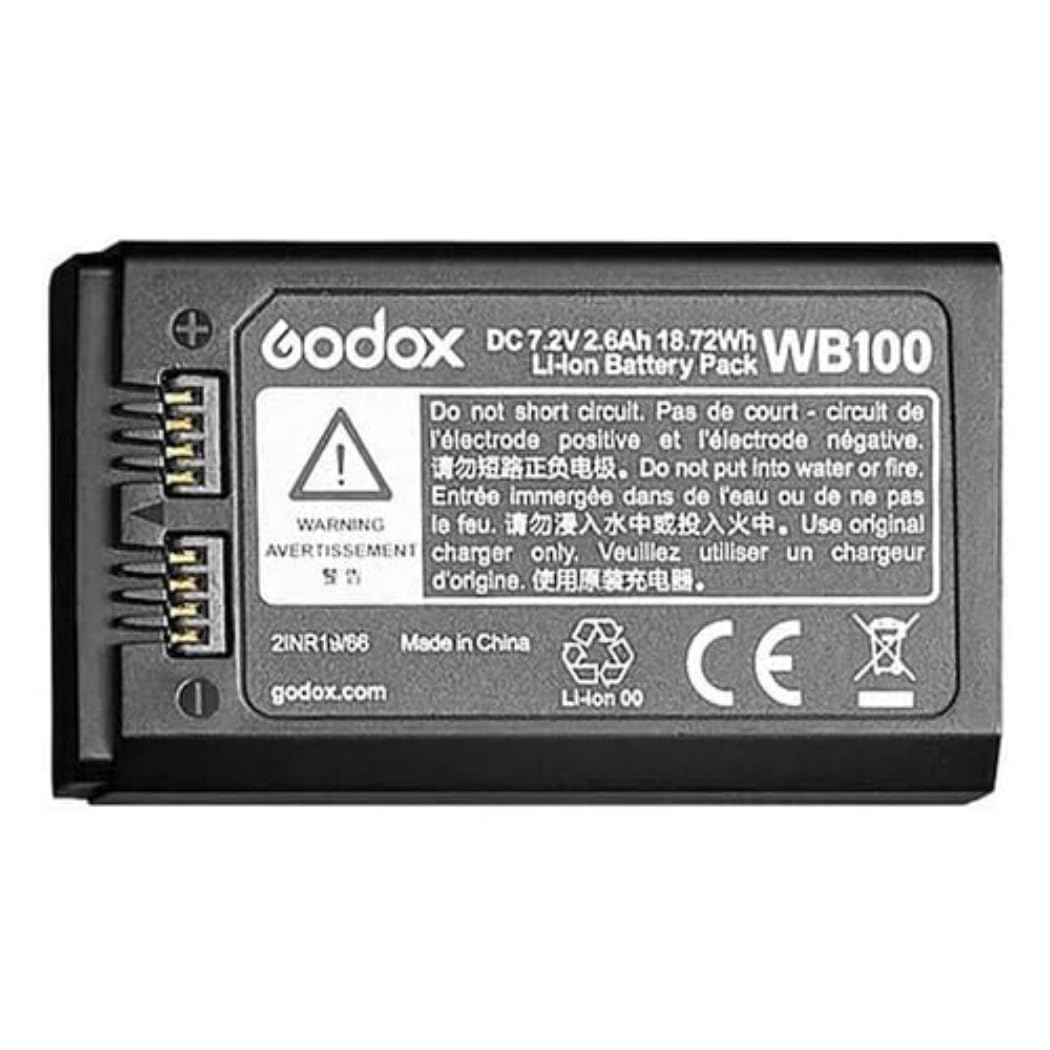Batteria Godox WB100 Per AD100 Pro - Ricambio Per Flash E Illuminazione - Foto 6