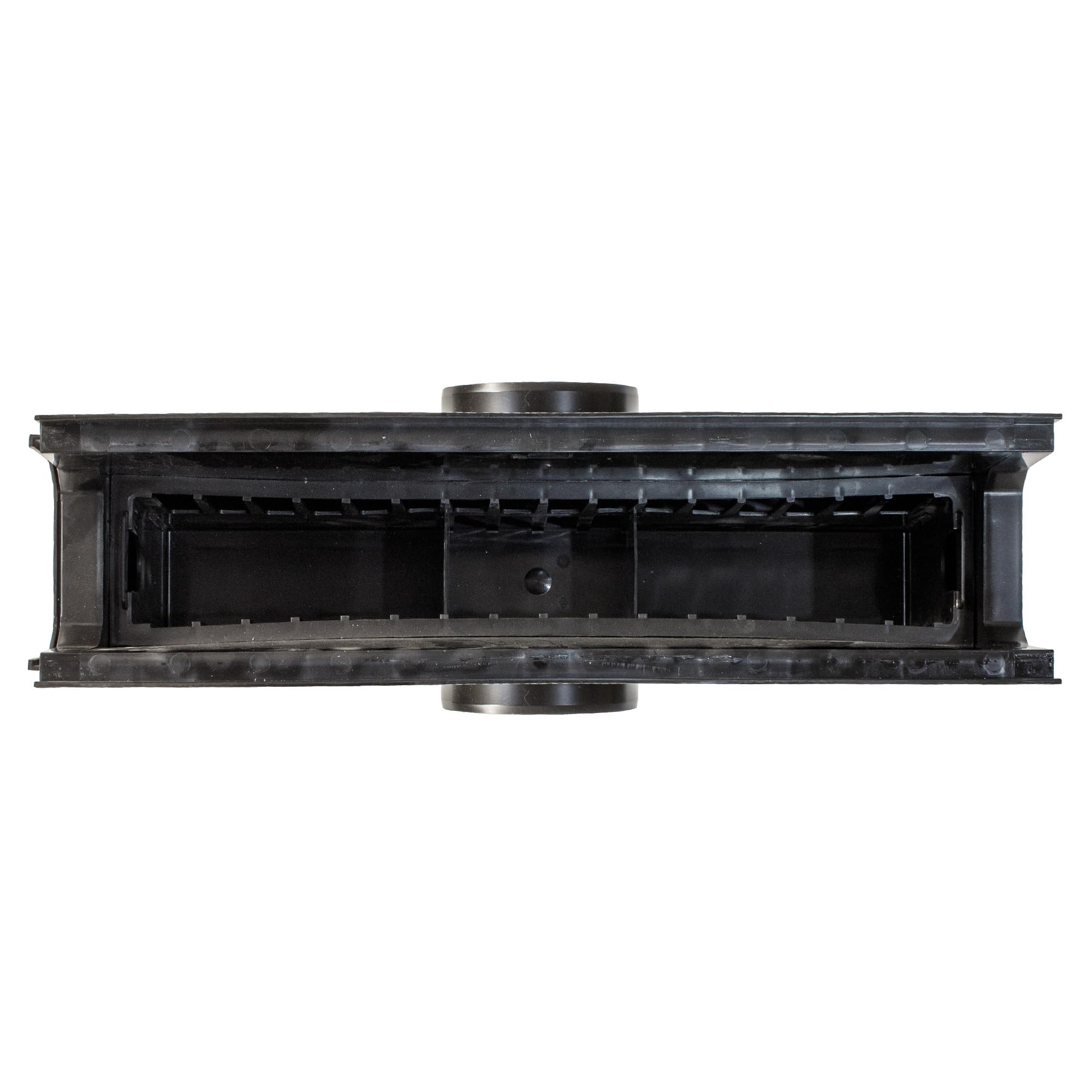 Canaletto di scolo - Cestini di Raccolta Griglia per Canaletto A15 - Compatibile con Il Sistema da 115 mm - Plastica - Polipropilene (PP) - 2 x Attacco per Tubo kg DN110 - Acciaio zincato