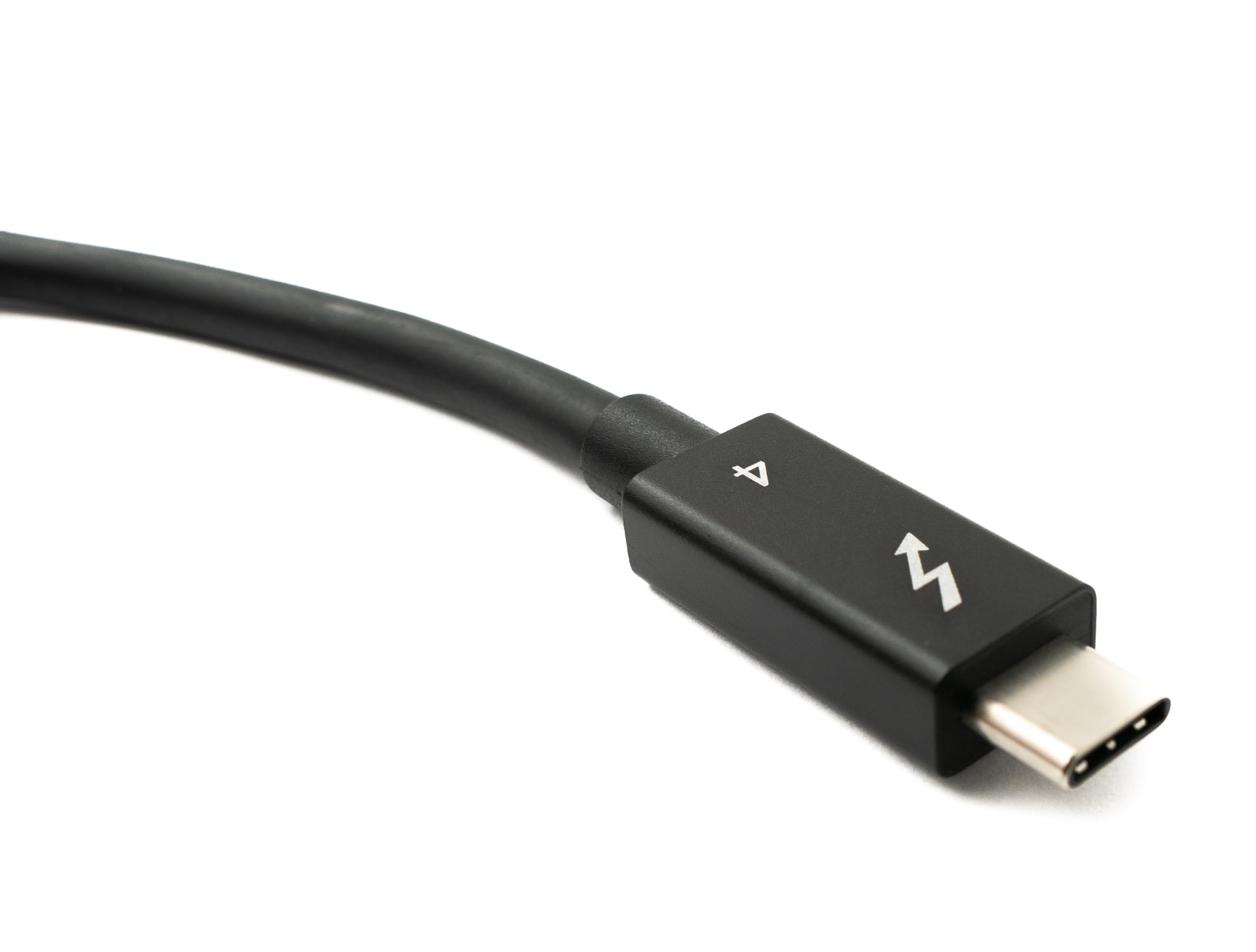 System-S Thunderbolt 4 50 cm kabel typ C wtyczka do wtyczki 40 Gbit/s 240 W adapter kablowy